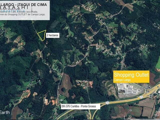 #08184 - Chácara para Venda em Campo Largo - PR - 1