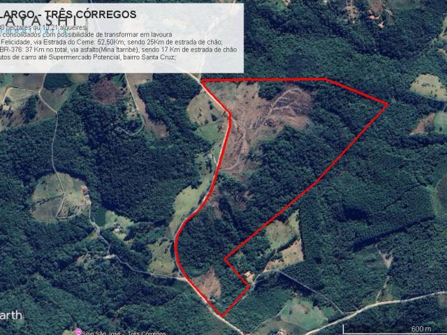 #08253 - Chácara para Venda em Campo Largo - PR